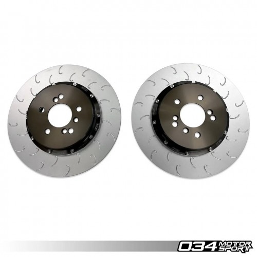 034 2-Piece Floating Rear Brake Rotor Upgrade Kit F8x M2/M3/M4